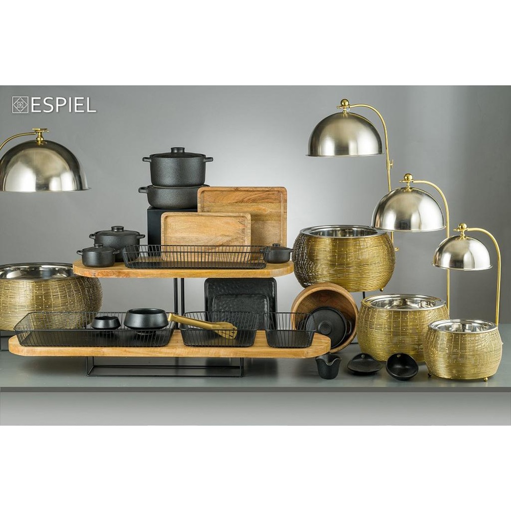 Δίσκος Ξύλο Μάνγκο Ορθογώνιος GN1/3 32,5x17,6x3cm Espiel AKB205 - 5