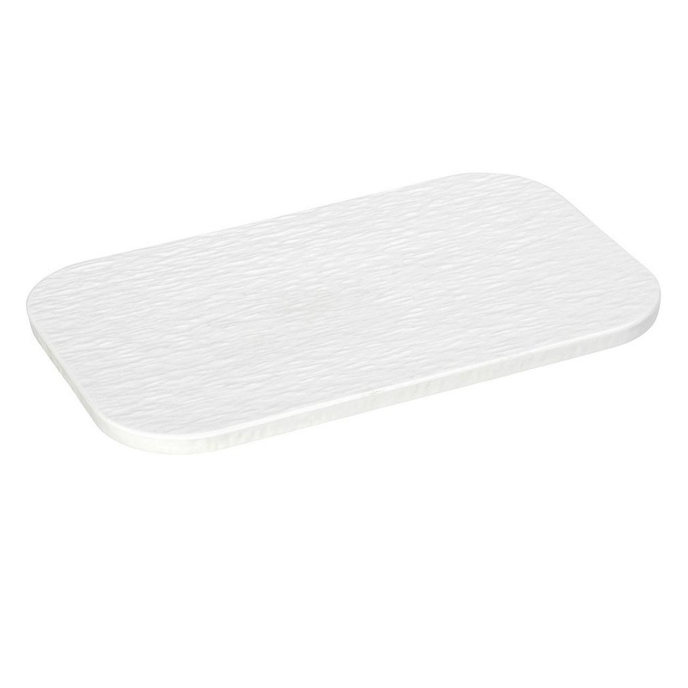 Πιατέλα Πορσελάνης Ανάγλυφη Ορθογώνια Ivory 28x17,4x1,3cm Tokio Espiel FUK146K3 - 