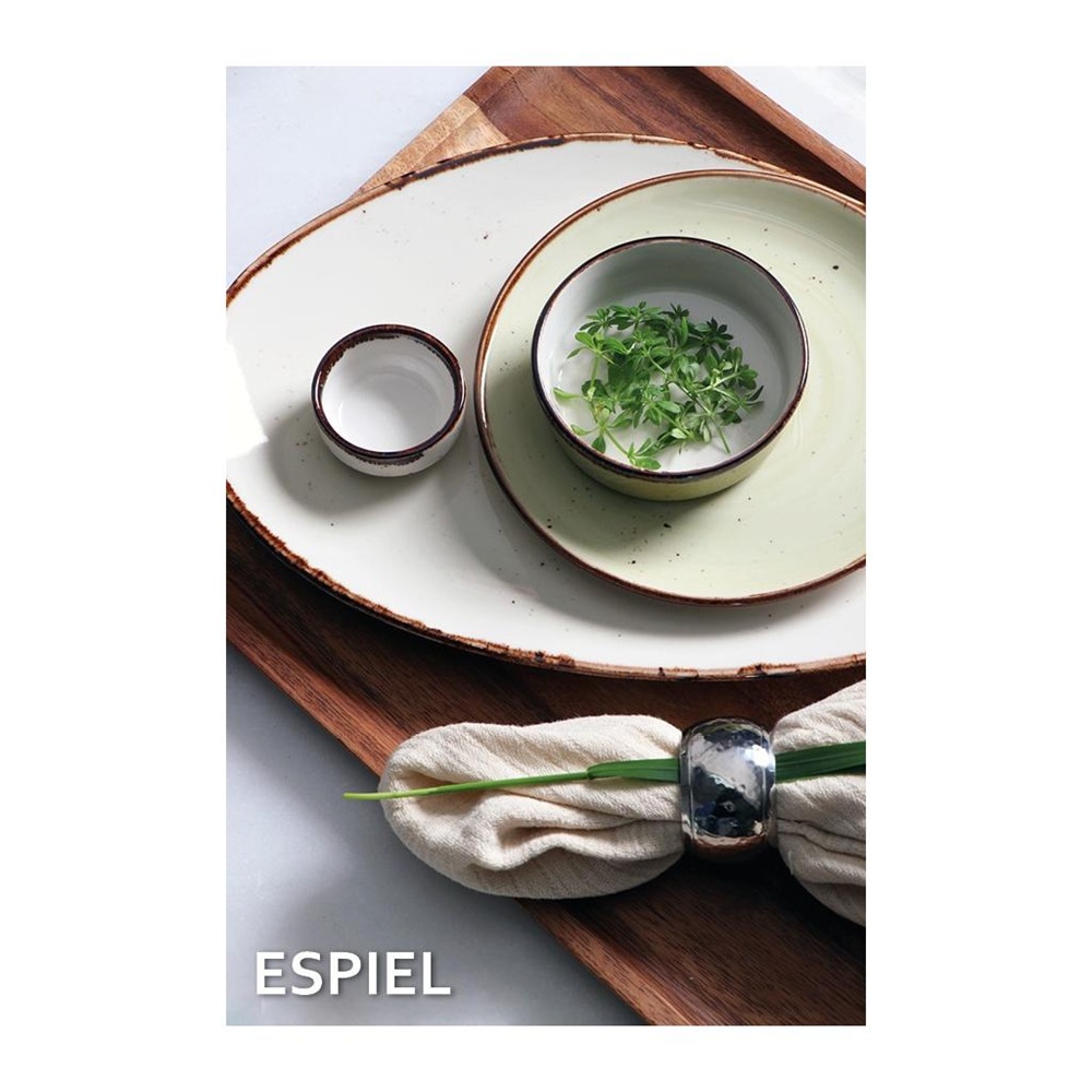 Μπολάκι Ντιπάκι Πορσελάνη Μπεζ 6x2,8cm Espiel Terra Cream TLK109K12 - 2
