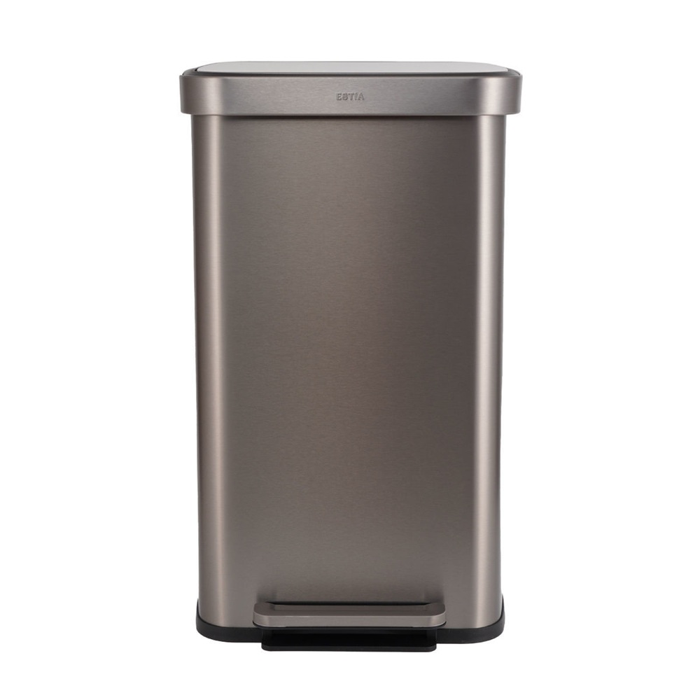 Κάδος Απορριμμάτων Flatop Soft Close 70lt Ματ Inox εstia Home Art 01-31961 - 
