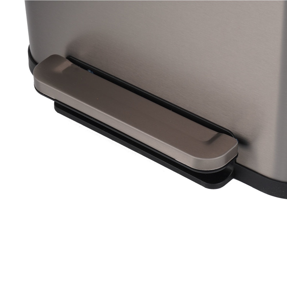 Κάδος Απορριμμάτων Flatop Soft Close 70lt Ματ Inox εstia Home Art 01-31961 - 3