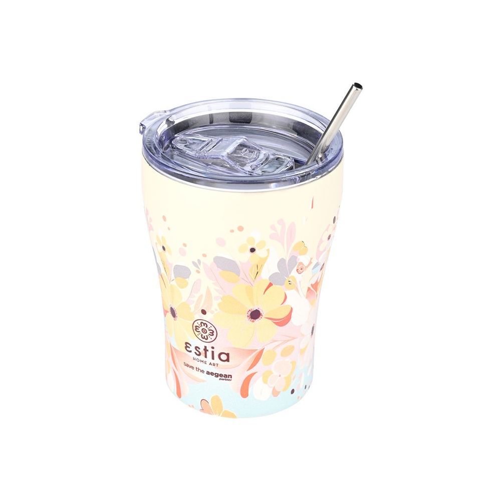 Θερμός Coffee Mug Save the Aegean 350ml Spring Sonata εstia Home Art 01-23126 - 2