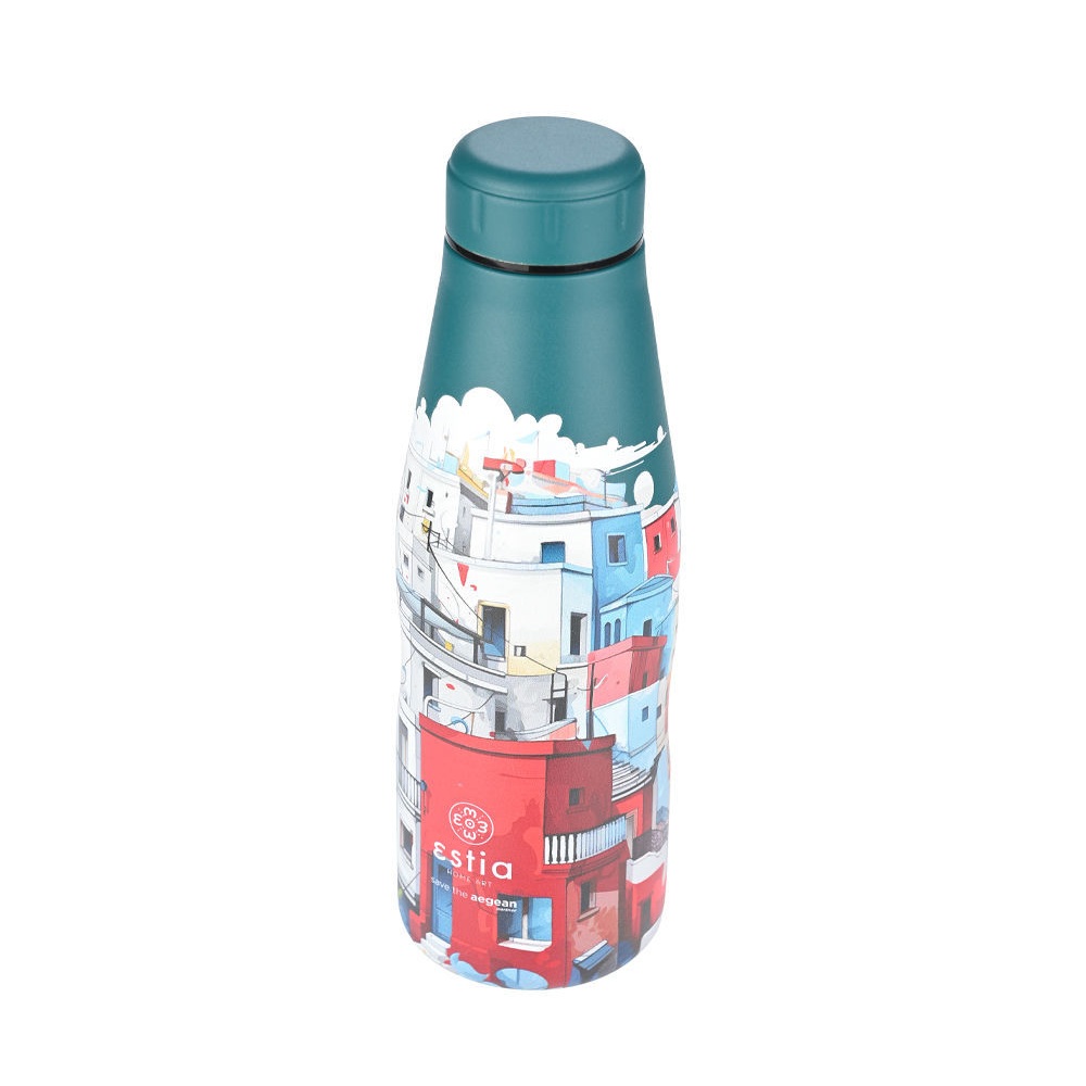 Θερμός Ανοξείδωτο Travel Flask Urban Mythos 500ml Save the Aegean Estia 01-22259 - 2