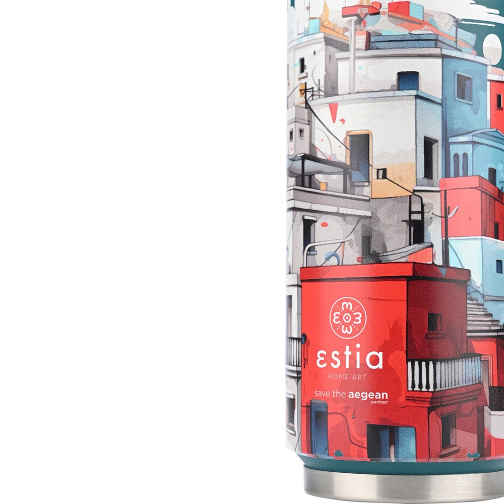Θερμός Travel Cup Save the Aegean 500ml Urban Mythos Estia 01-22839 - 3