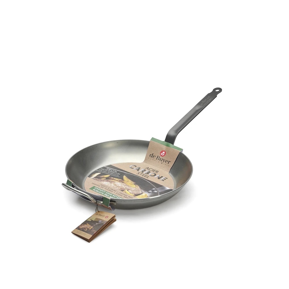 Τηγάνι Ατσάλινο Carbone Plus Ø32x4,5cm Lyonnaise De Buyer DB-5110.32 - 5