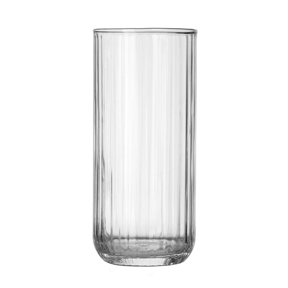 Ποτήρι Νερού Γυάλινο Ριγέ 39cl 6,6x14,7cm Vertis Uniglass 91205 - 