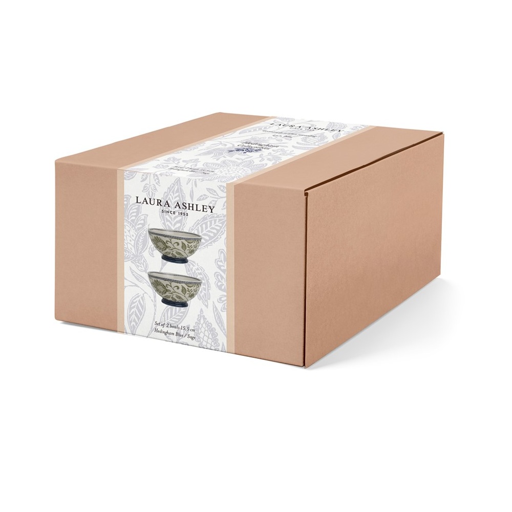 Μπολ Earthenware Sage Green Ø15,5 εκ. Laura Ashley Hedingham Σετ 2 Τεμαχίων LA184188 - 4