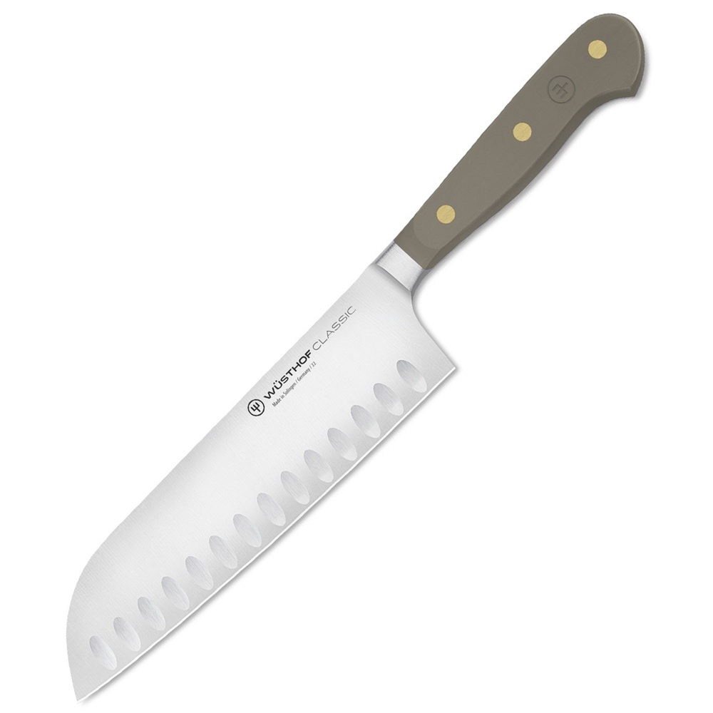 Μαχαίρι Santoku Ανοξείδωτο 17cm Classic Color Velvet Oyster Wüsthof 1061731317 - 