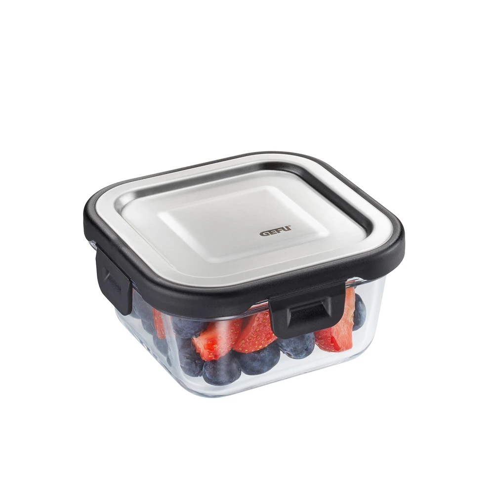 Δοχείο Τροφίμων Βοριοπυριτικό Γυαλί 500ml Τετράγωνο MILO GEFU 12756 - 