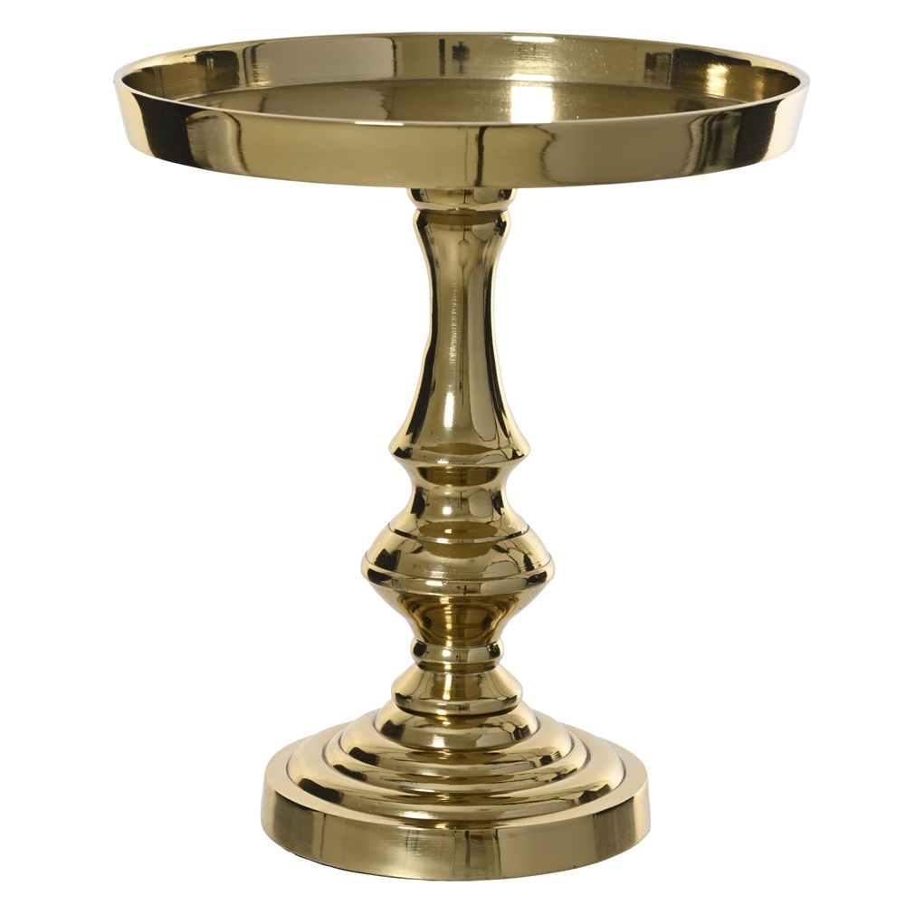 Εταζέρα Αλουμινίου Gold 24×24×25cm Kaemingk 386961 - 