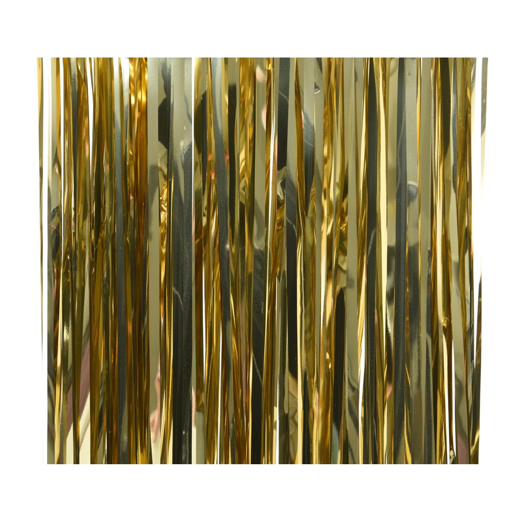 Κουρτίνα PET Shiny Light Gold 90×200cm Decoris 435509 - 