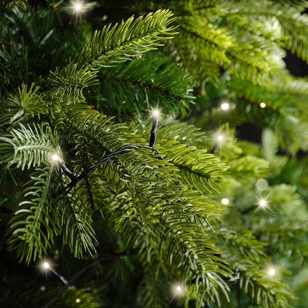 Λαμπάκια LED Basic Twinkle 80 Θερμά Λευκά 6m Μαύρο Καλώδιο Εξωτερικού Χώρου BO Lumineo 494163 - 5