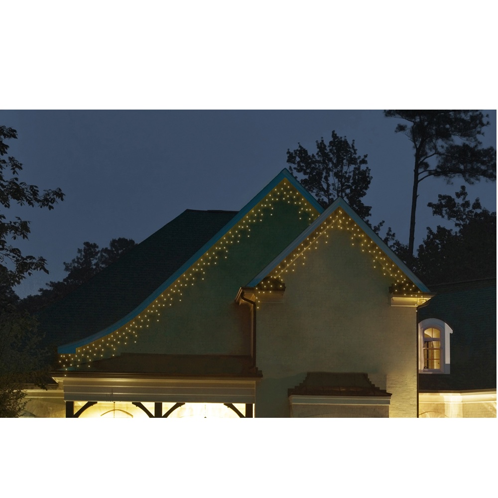 Λαμπάκια LED Icicle Twinkle 119 Θερμά Λευκά 5m Μαύρο Καλώδιο Εξωτερικού Χώρου Lumineo 494813 - 3