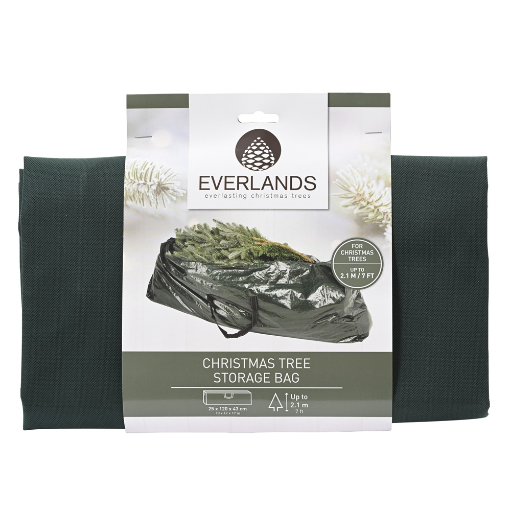 Τσάντα Αποθήκευσης PP Dark Green L120×W25×H43cm για Χριστουγεννιάτικο Δέντρο Everlands 685372 - 