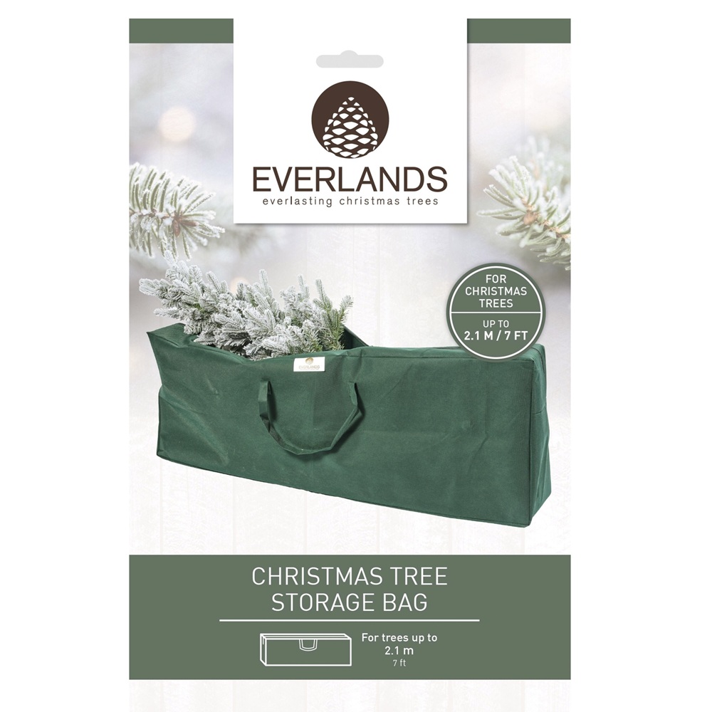 Τσάντα Αποθήκευσης PP Dark Green L120×W25×H43cm για Χριστουγεννιάτικο Δέντρο Everlands 685372 - 2