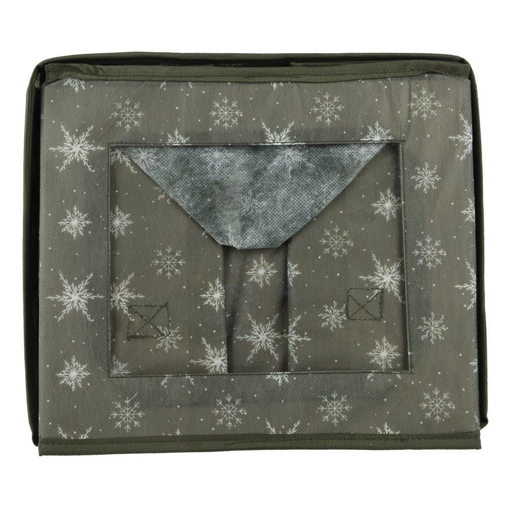 Κουτί Αποθήκευσης Πολυεστέρα Πτυσσόμενο με Καπάκι 41×31×32 cm Kaemingk 708319 - 