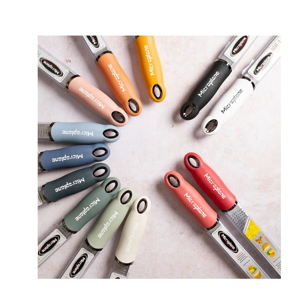 Ξύστρα Ζester Ανοξείδωτη Microplane Premium Classic Ροζ Lipstick Pink 46123 - 4