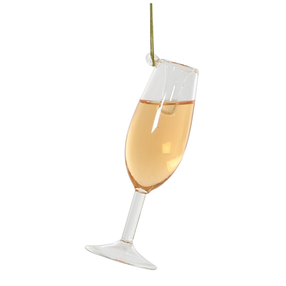 Στολίδι Ποτήρι Γυάλινο με Υγρό D4xΥ12.2cm Decoris 129698-1 - 