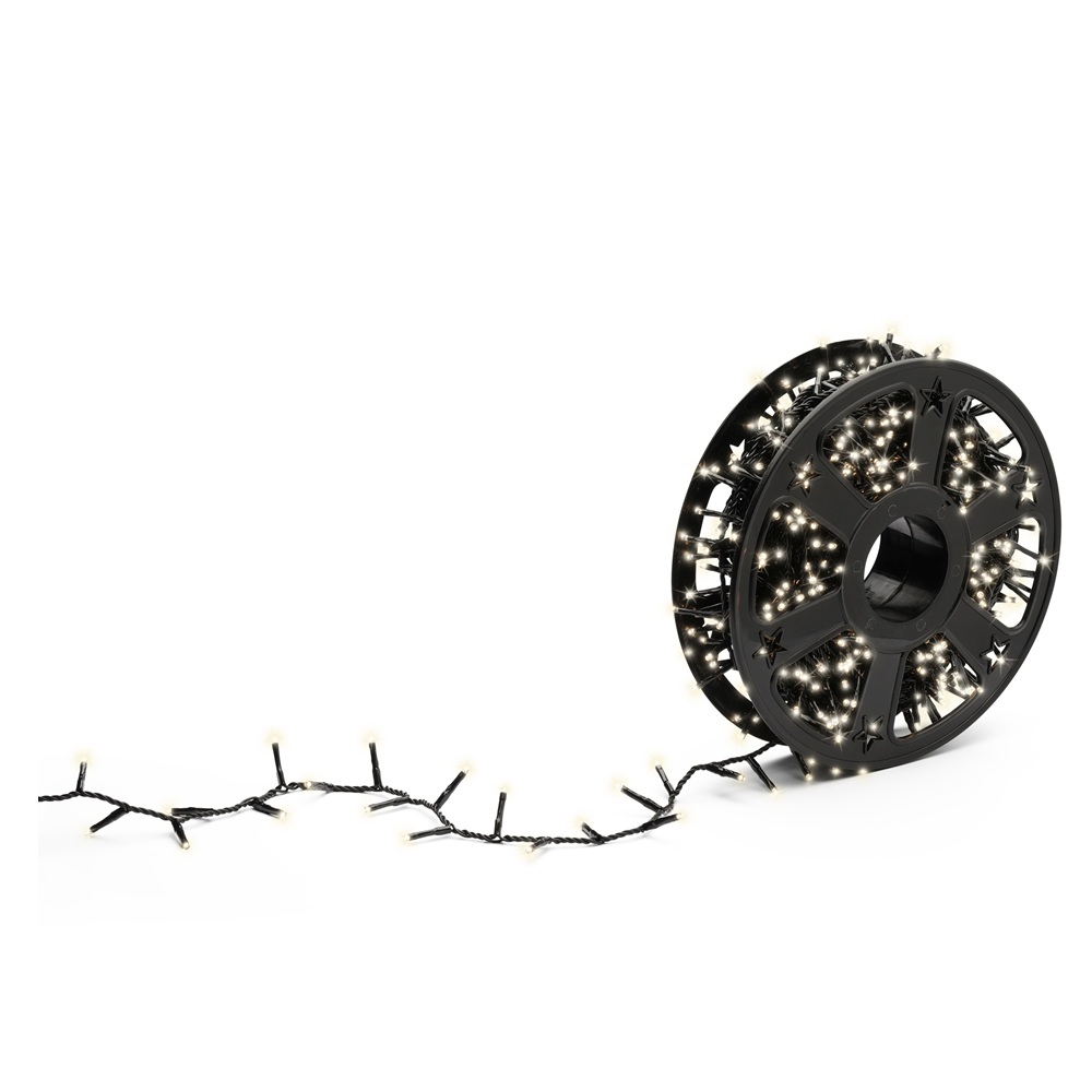 Φωτάκια LED Compact Εξωτερικού Χώρου 8 Λειτουργιών Twinkle Warm White 1000 LED 30 m Lumineo 495863 - 2