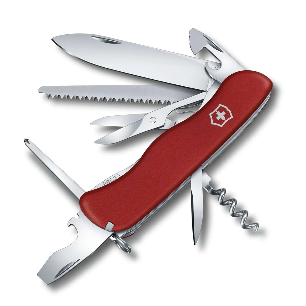 Ελβετικός Σουγιάς Outrider 111 mm 14 Λειτουργίες Κόκκινος Victorinox 0.8513 - 