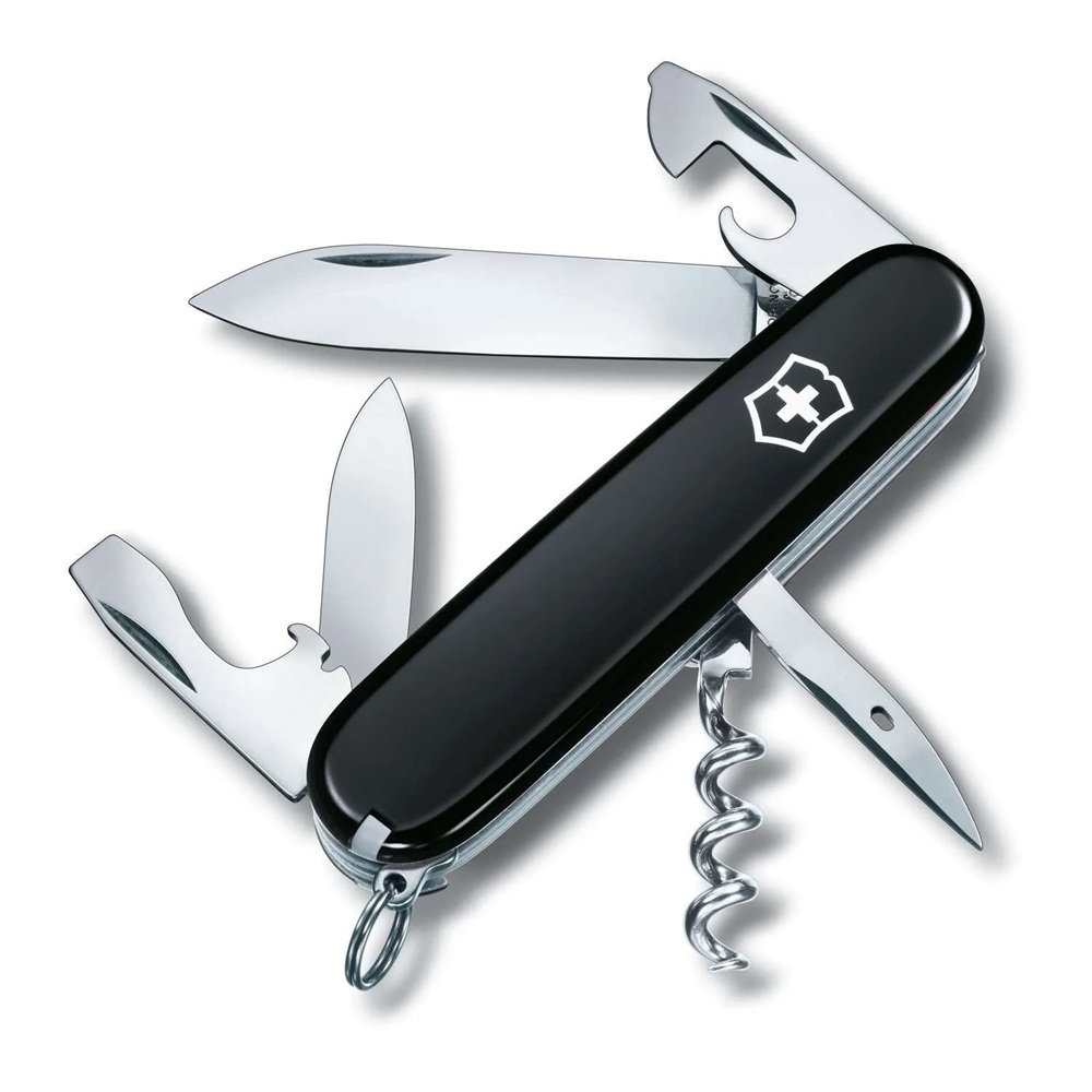 Ελβετικός Σουγιάς Spartan 91 mm 12 Λειτουργίες Μαύρος Victorinox 1.3603.3 - 