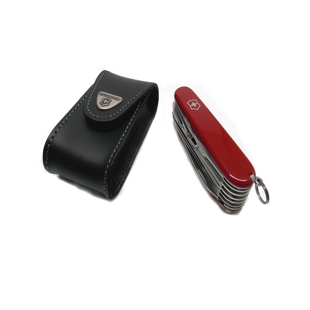 Ελβετικός Σουγιάς Πολυεργαλείο 91 mm 33 Λειτουργιών Swiss Champ με Δερμάτινη Θήκη Victorinox 1.6795.LB1 - 3