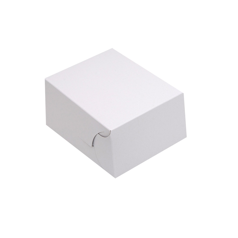 Κουτί Ζαχαροπλαστείου Λευκό Χάρτινο W2 1kg 10x13x7 cm Tefaco 008403 - 