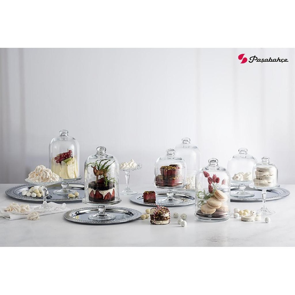Καμπάνα Patisserie Γυάλινη MIDI 12x19cm Pasabahce SP96700G1 - 2