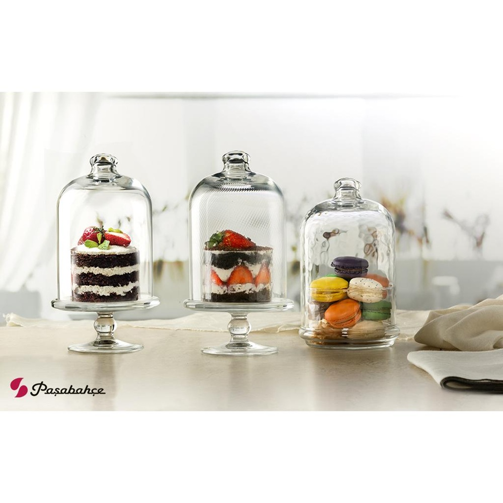 Καμπάνα Patisserie Γυάλινη MIDI 12x19cm Pasabahce SP96700G1 - 3