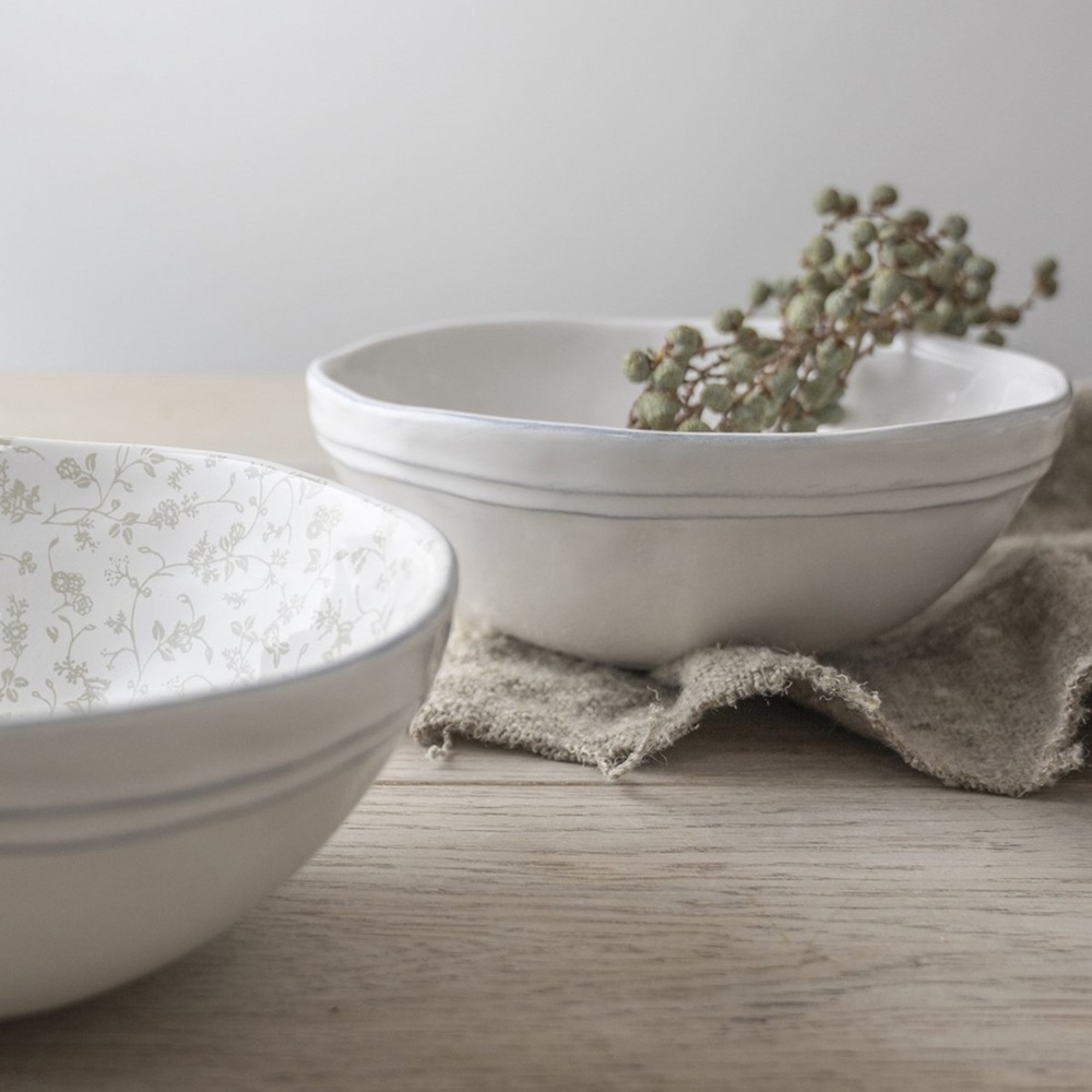 Σετ Μπολ Earthenware 16 εκ. Λευκό Giftbox Artisan Collectables Laura Ashley LA183232 - 3