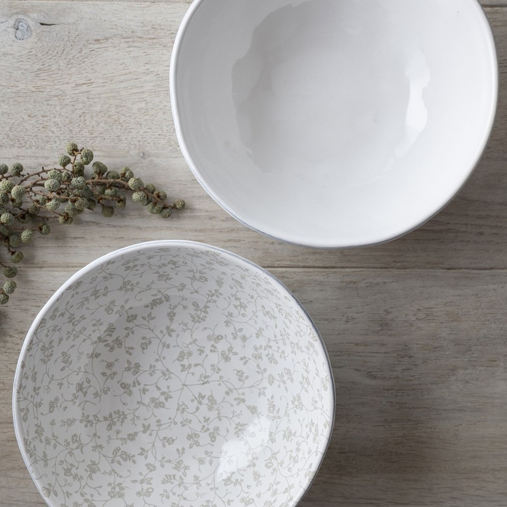 Σετ Μπολ Earthenware 16 εκ. Λευκό Giftbox Artisan Collectables Laura Ashley LA183232 - 4