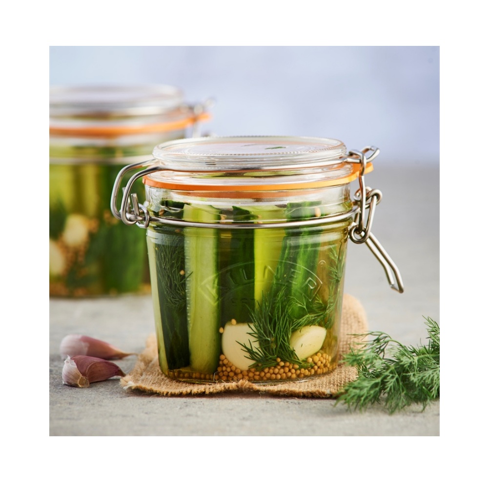 Βάζο Αποθήκευσης Γυάλινο Clip Top 0,35L Kilner 0025.495 - 3