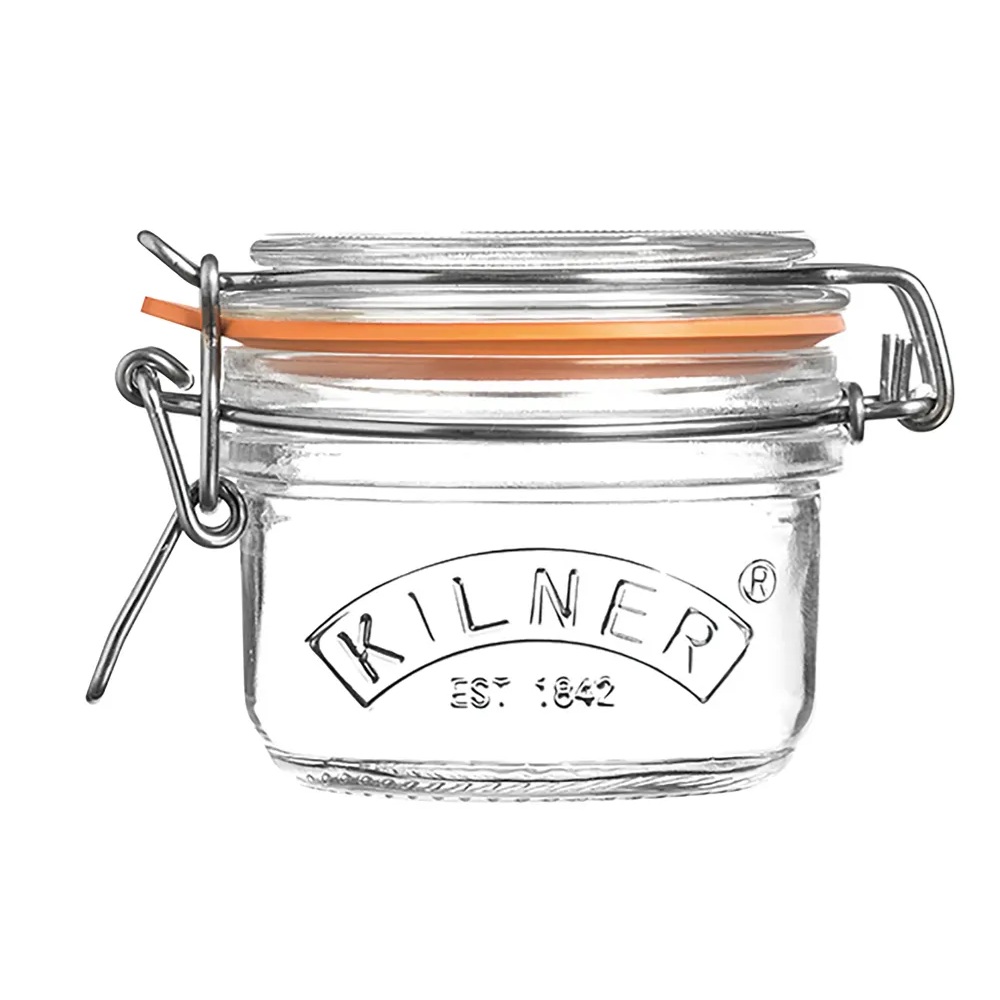 Βάζο Αποθήκευσης Γυάλινο Clip Top 0,125L Kilner 0025.496 - 