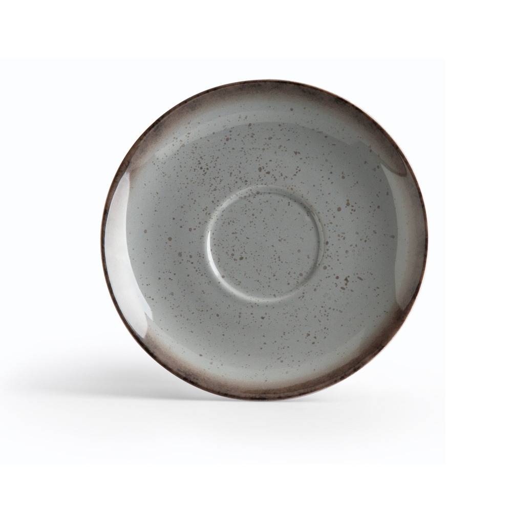 Φλυτζάνι Τσαγιού 220ml Πορσελάνης με Πιατάκι Stigmes Basics Ionia 1070118 - 2