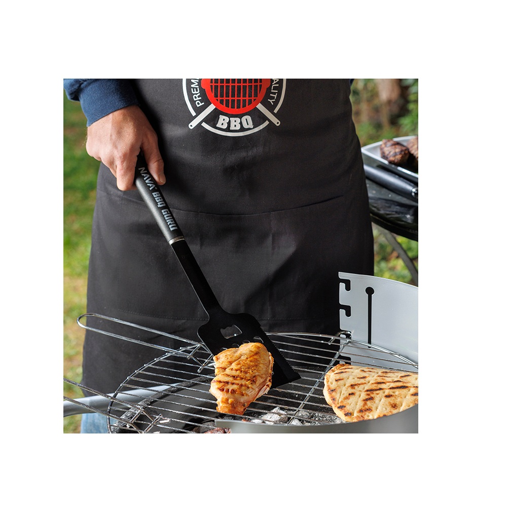 Σετ Εργαλείων Ψησίματος Ανοξείδωτο 18/8 3τεμ NAVA BBQ Guru 10-186-251 - 3