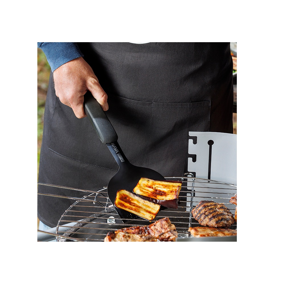 Σπάτουλα Ψησίματος Ανοξείδωτη 18/8 35cm NAVA BBQ Guru 10-186-255 - 2