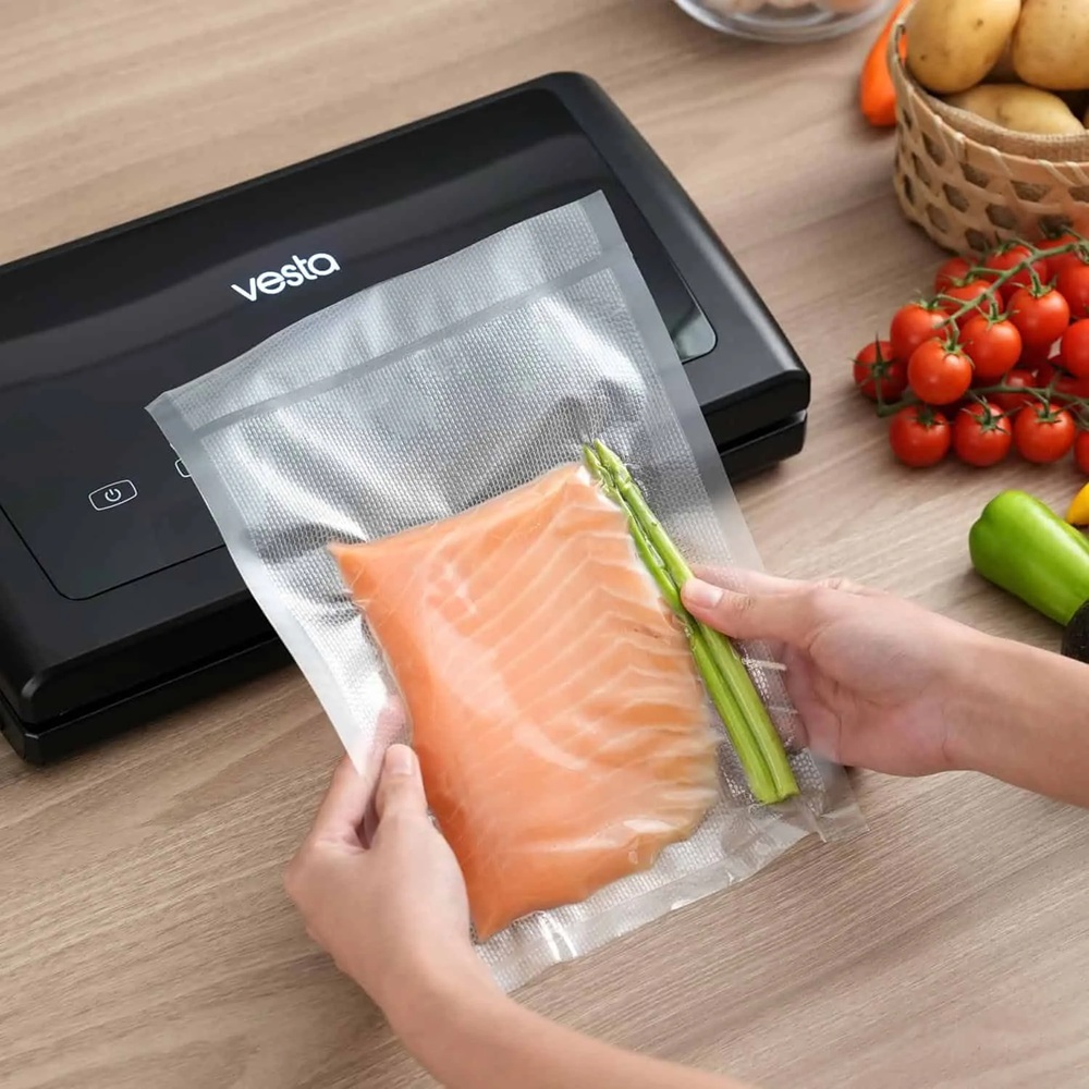 Σακούλες Vacuum Τροφίμων Ανάγλυφες Sous Vide 15 x 25 cm 100τμχ Vesta Precision EUEB6511525 - 4