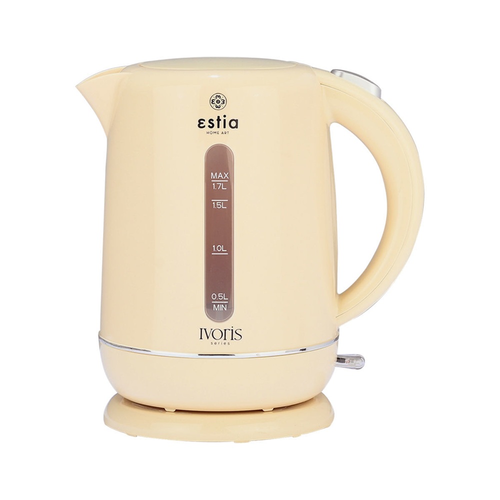 Βραστήρας Πλαστικός Ivory 1,7lt 2200W Estia Ivoris 06-20873 - 
