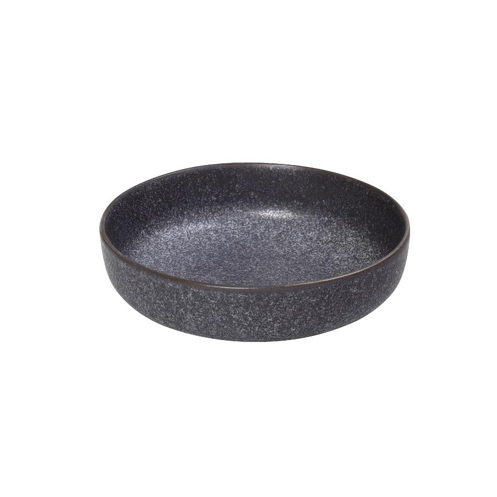 Πιάτο Βαθύ Stoneware Grey 17,5x4,5cm ESPIEL ETNA FRL104K4 - 