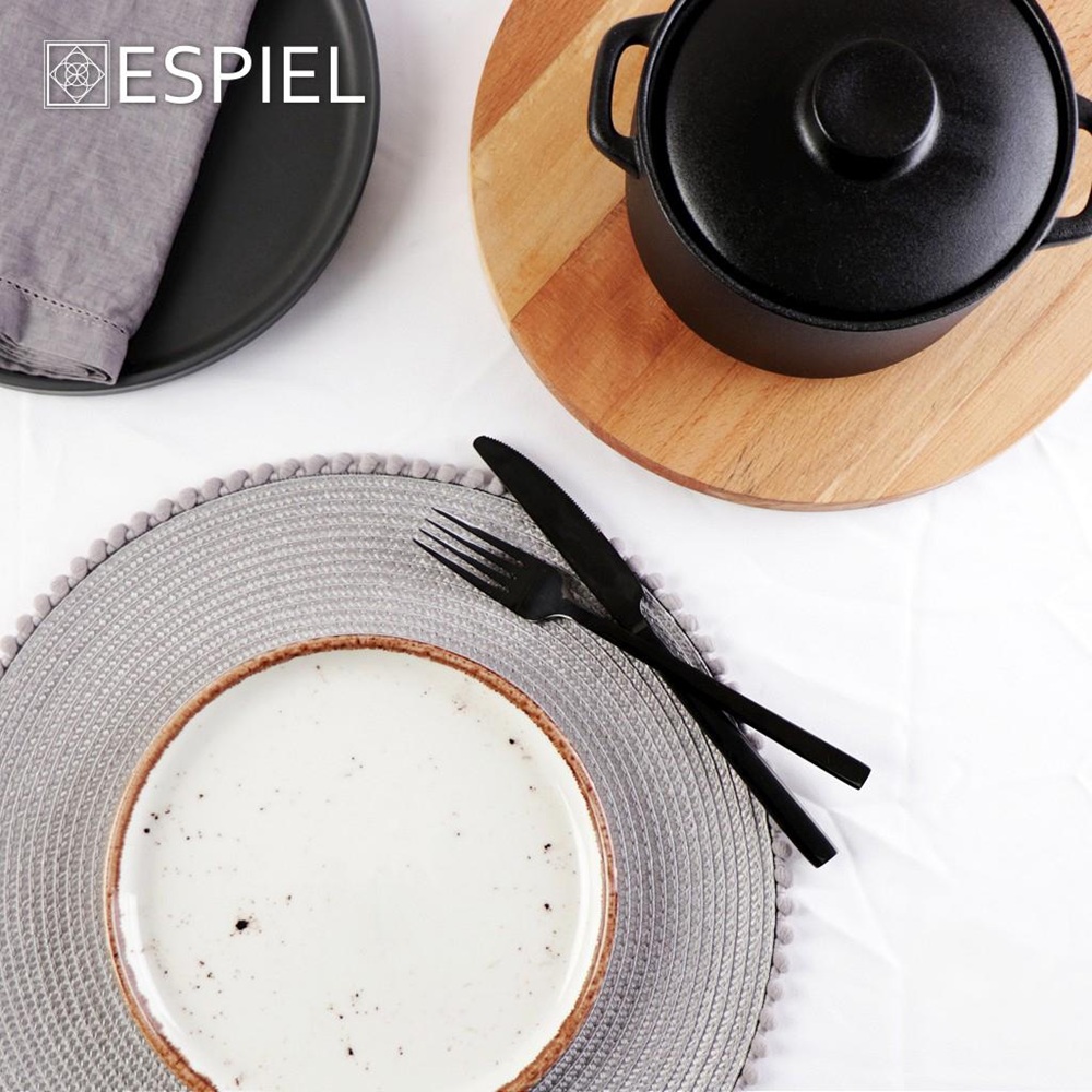 Κατσαρόλα Stoneware Μαύρη LAVA 2500ml Ø21x12cm ESPIEL NOL101 - 2