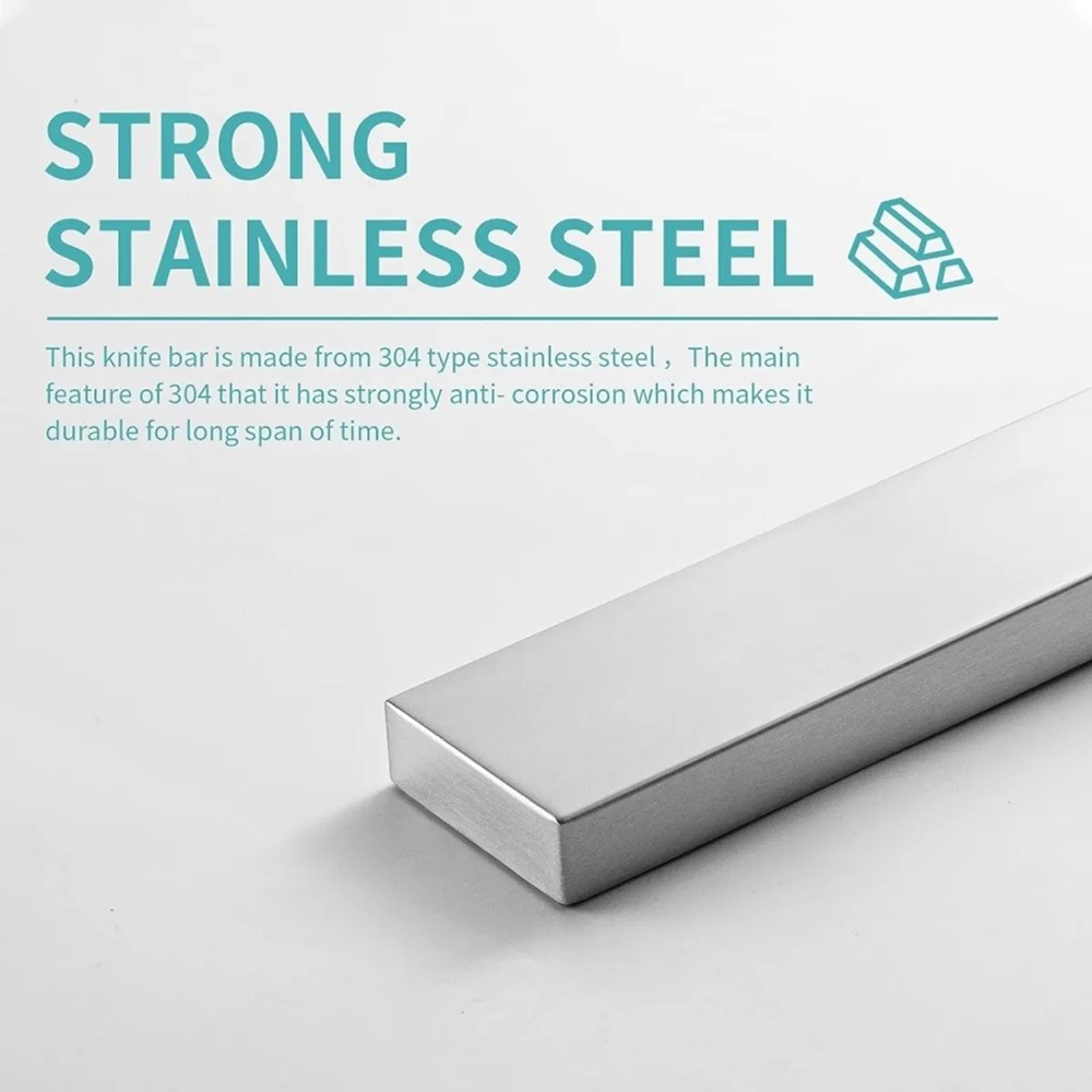 Μαγνήτης Μαχαιριών Inox 50x4cm GTSA 39-106350 - 3