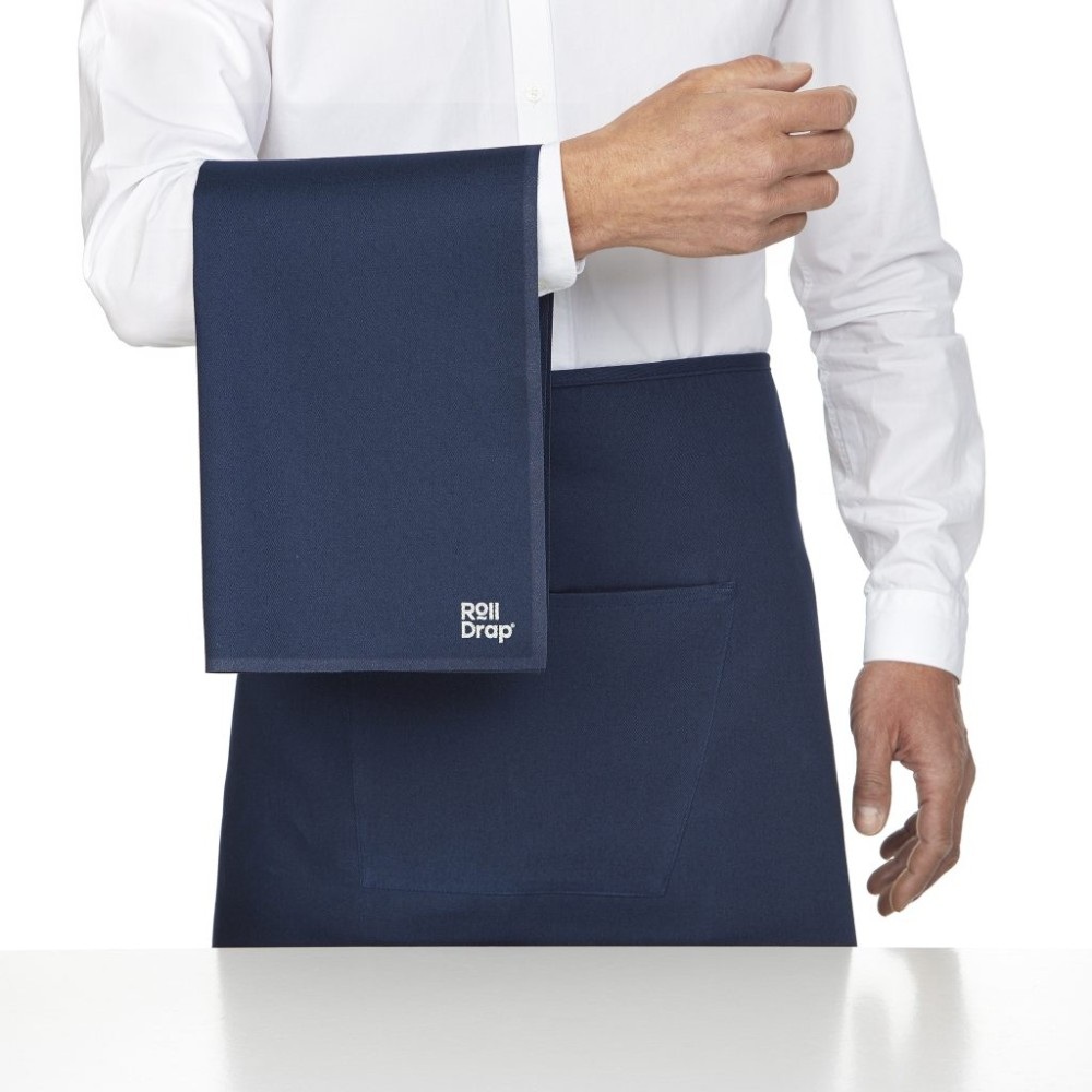 Ποτηρόπανο Βαμβάκι 100% Μπλε 40x64cm Ρολό 10 Τεμ RollDrap 81-40644 - 2