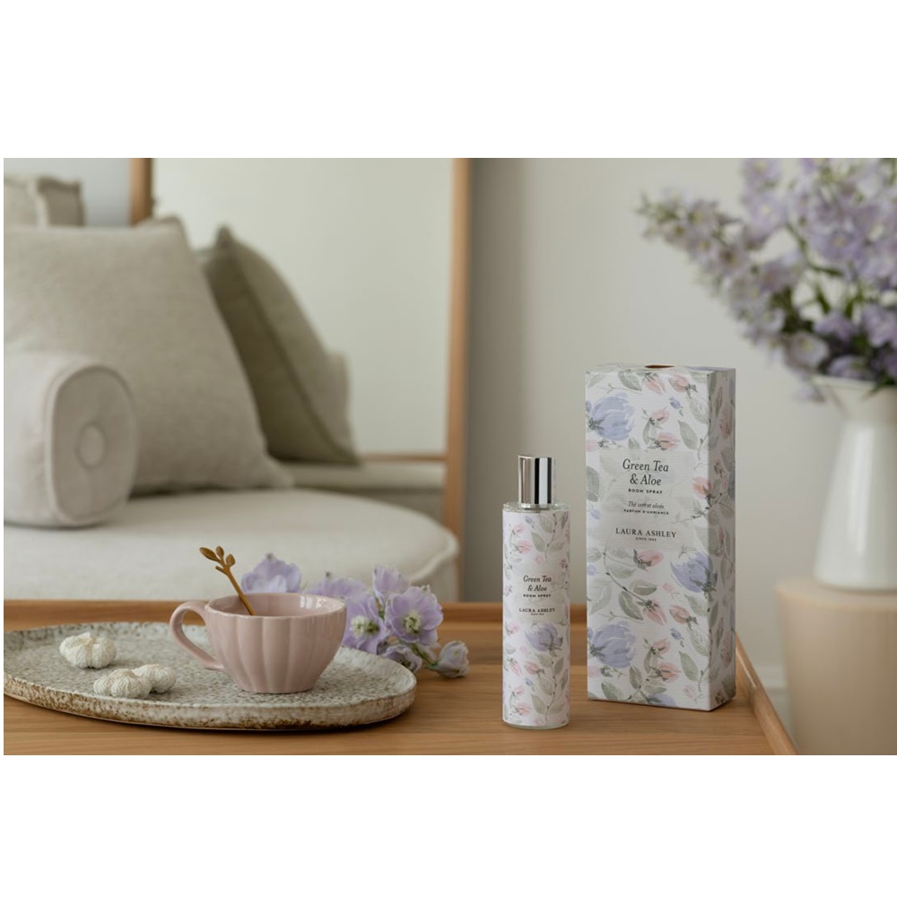 Αρωματικό Χώρου Σπρέι Green Tea & Aloe 100ml Laura Ashley A2406 - 2