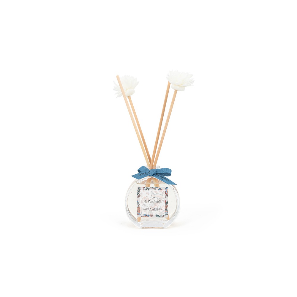 Αρωματικός Διαχυτής Χώρου Reed Diffuser Iris & Patchouli 100ml Laura Ashley A2413 - 