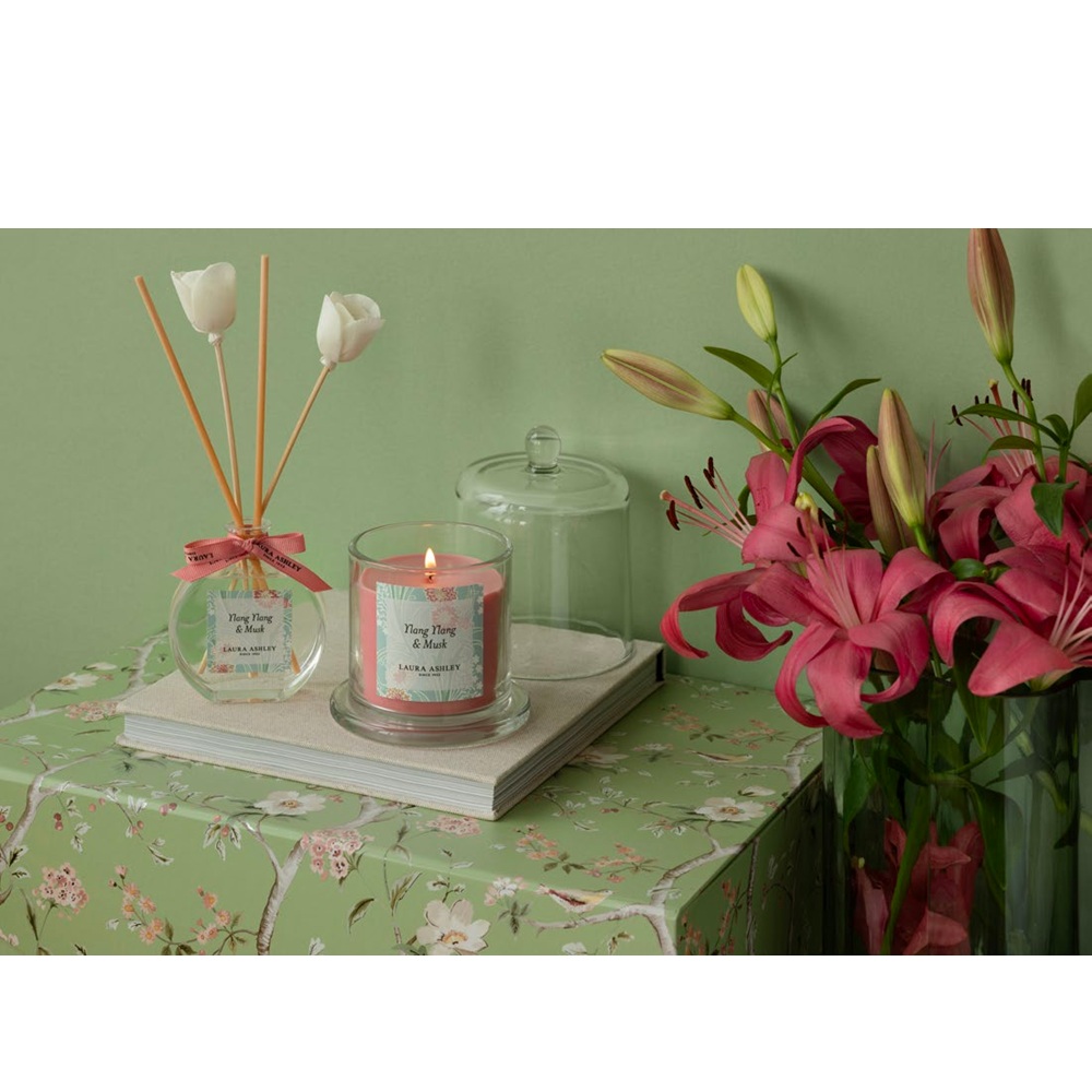 Αρωματικός Διαχυτής Χώρου Reed Diffuser Ylang Ylang & Musk 100ml Laura Ashley A2411 - 2