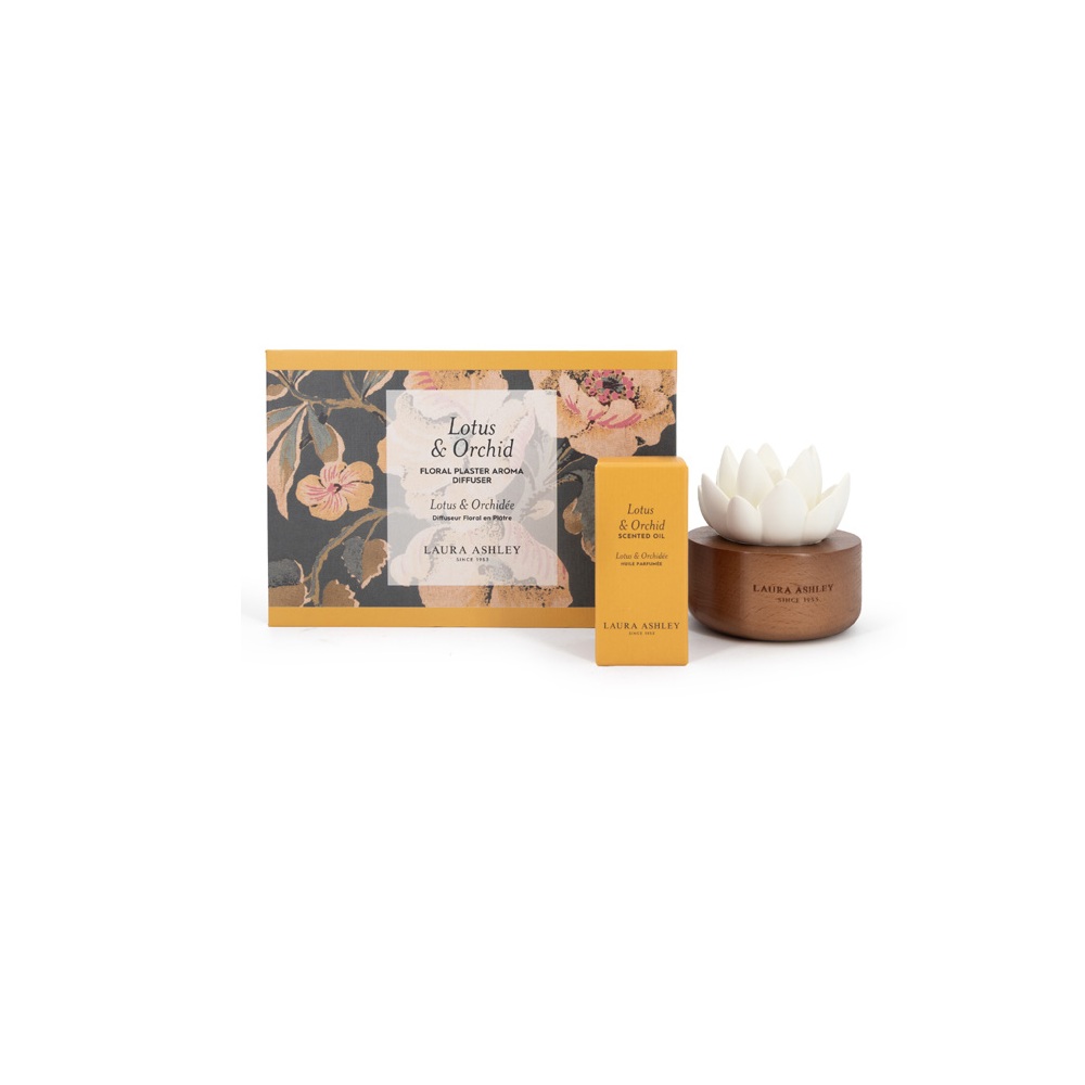 Αρωματικός Διαχυτής Χώρου Scented Flower Lotus & Orchid 10ml Laura Ashley A2395 - 