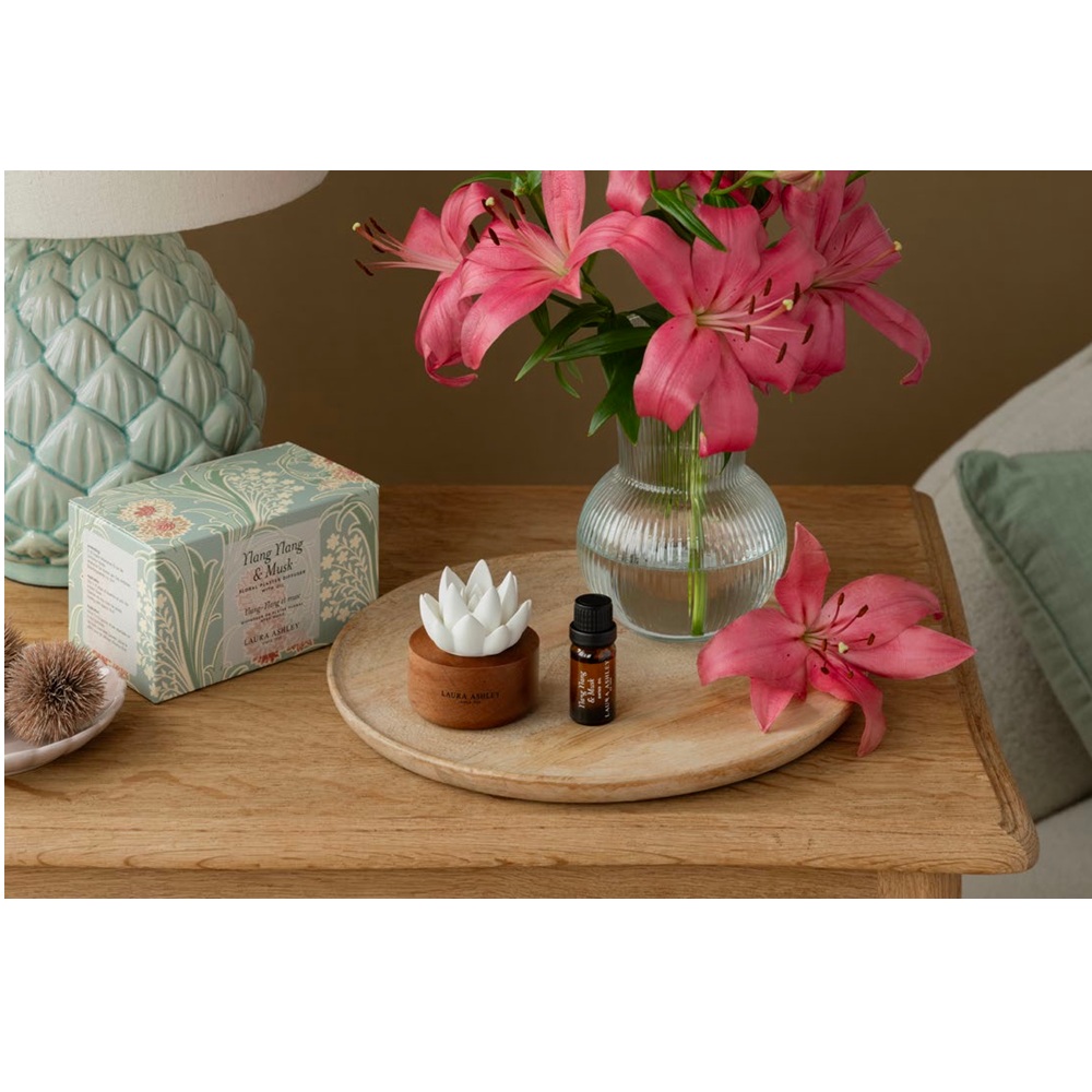 Αρωματικός Διαχυτής Χώρου Scented Flower Ylang Ylang & Musk 10ml Laura Ashley A2391 - 2