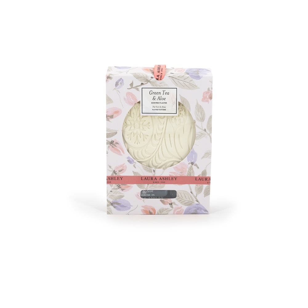 Γύψινο Αρωματικό Χώρου με Αιθέριο Έλαιο Green Tea & Aloe 200g Laura Ashley A2572 - 