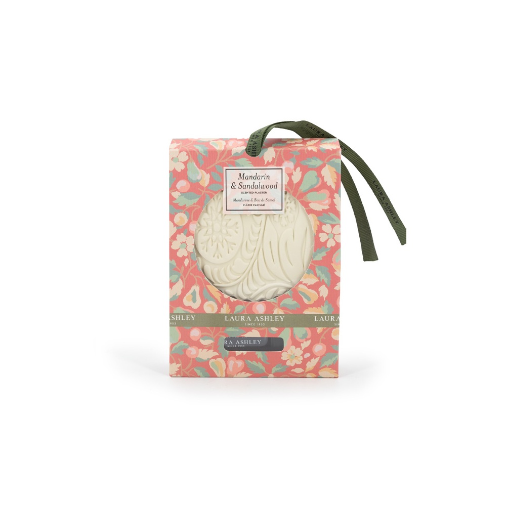Γύψινο Αρωματικό Χώρου με Αιθέριο Έλαιο Mandarin & Sandalwood 200g Laura Ashley A2574