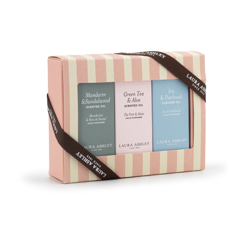 Αιθέρια Έλαια Σετ 3 τεμ. Αρωματικά 10 ml Laura Ashley A2403 - 
